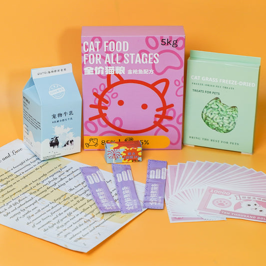 Eco-Friendly Pet Memorial Joss Paper for Cats - Basic Taoism Kit for Good Fortune