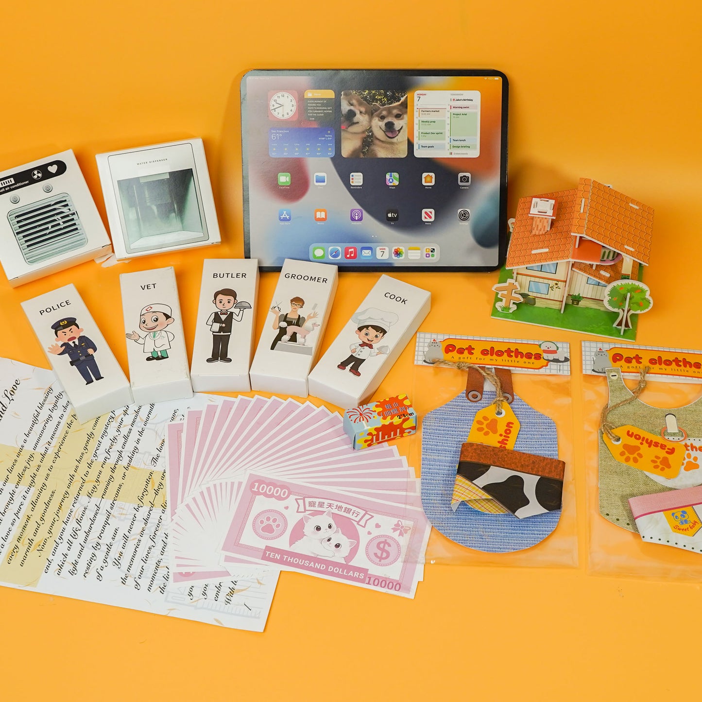 Eco-Friendly Pet Memorial Joss Paper for Cats - Ultimate Comfort Taoism Ritual Kit