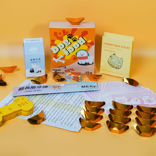 Traditional Chinese Rituals-Eco-Friendly Pet Memorial Joss Paper for Dogs - Basic Taoism Ritual Kit