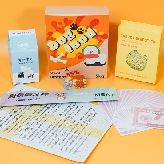 Eco-Friendly Pet Memorial Joss Paper for Dogs - Basic Taoism Ritual Kit
