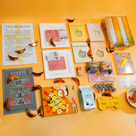 Traditional Chinese Rituals-Eco-Friendly Pet Memorial Joss Paper for Dogs - Premium Taoism Ritual Kit