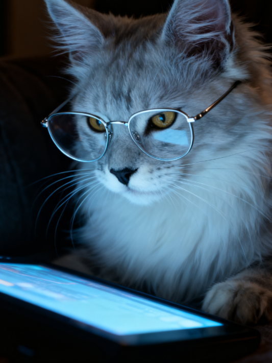 Cyberpunk Pet Portrait, Futuristic Glowing Pet Art, Delivered in 48hrs, Neon Pet Portrait, Techwear Style Gift