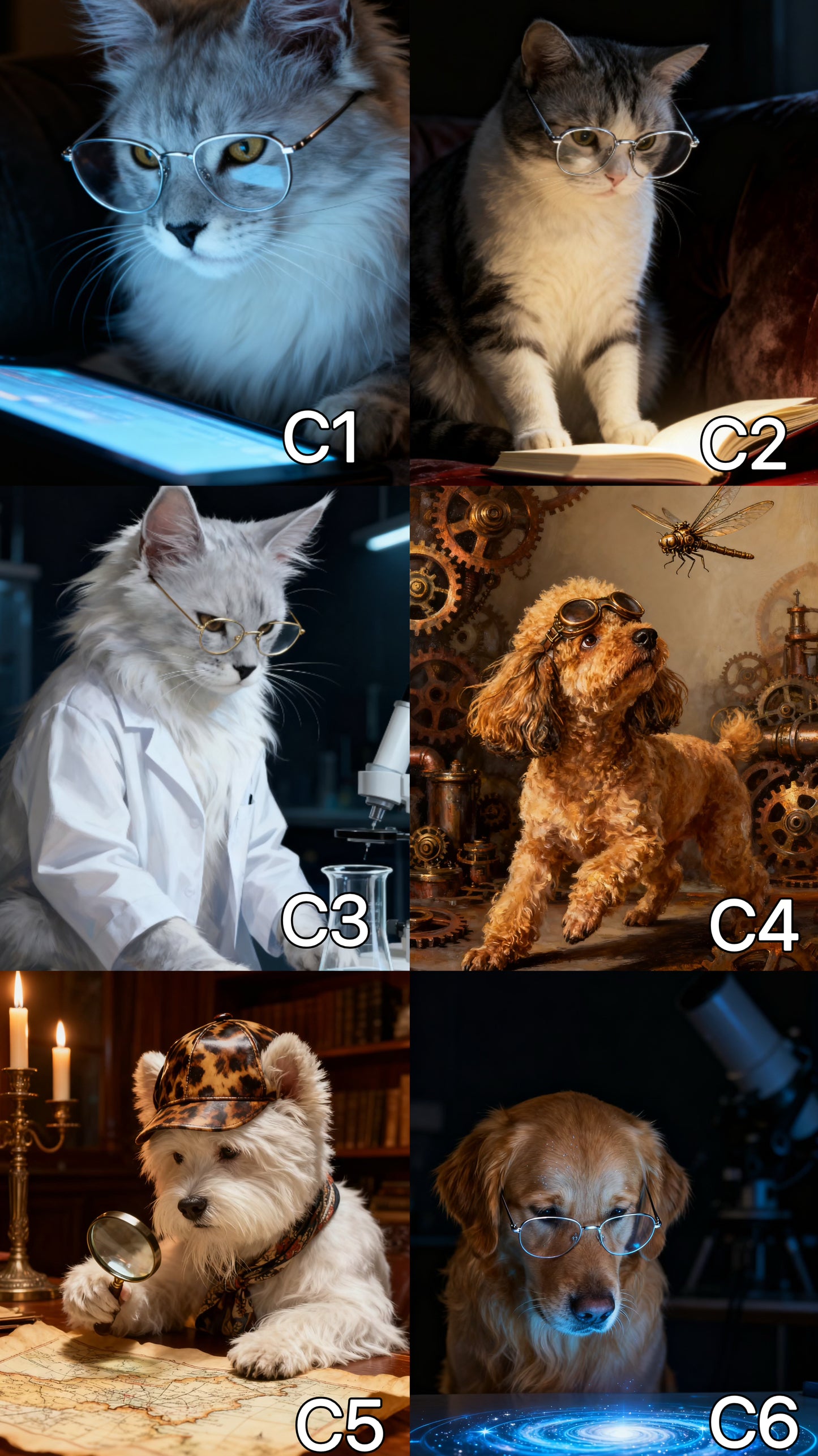 Cyberpunk Pet Portrait, Futuristic Glowing Pet Art, Delivered in 48hrs, Neon Pet Portrait, Techwear Style Gift